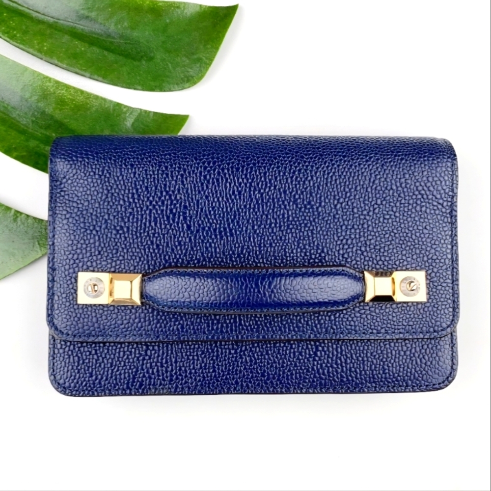 Henri Bendel Leather Clutch